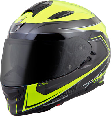 SCORPION EXO-T510 FULL-FACE TARMAC HELMET NEON/BLACK LARGE T51-1015
