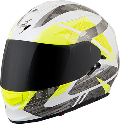 SCORPION EXO-T510 FULL-FACE FURY HELMET WHITE/SILVER SMALL T51-1413