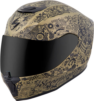 SCORPION EXO-R420 FULL-FACE SHAKE HELMET GOLD 2-XLARGE 42-1327