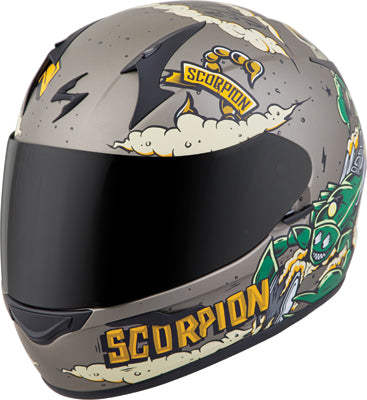 SCORPION SCORPION EXO-R320 MOTO FINK SM TITANIUM PART# 32-1013 NEW
