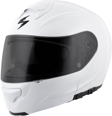 SCORPION EXO-GT3000 MODULAR SOLID HELMET WHITE PEARL XLARGE 300-0056