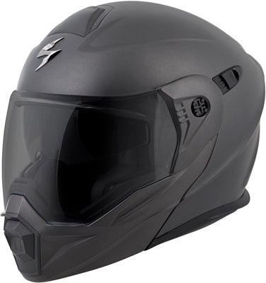 SCORPION EXO-AT950 MODULAR SOLID HELMET MATTE ANTHRACITE XLARGE 95-0506