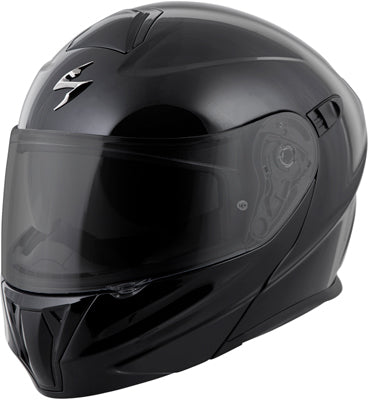 SCORPION EXO-GT920 MODULAR SOLID HELMET BLACK MEDIUM 92-0034