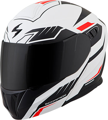 SCORPION EXO-GT920 MODULAR SHUTTLE HELMET WHITE/BLACK SMALL 92-1333