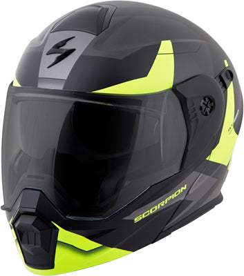 SCORPION EXO-AT950 COLD WEATHER HELMET W/DUAL PANE SHIELD HI-VIS XLARGE 95-1076-