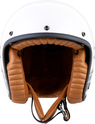 SCORPION BELFAST OPEN-FACE BLANCO HELMET WHITE X-SMALL BEL-1032