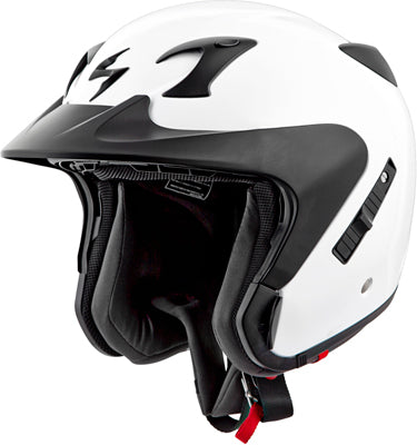 SCORPION EXO-CT220 OPEN-FACE SOLID HELMET WHITE XLARGE 22-0206