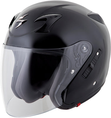SCORPION EXO-CT220 OPEN-FACE SOLID HELMET BLACK LARGE 22-0035