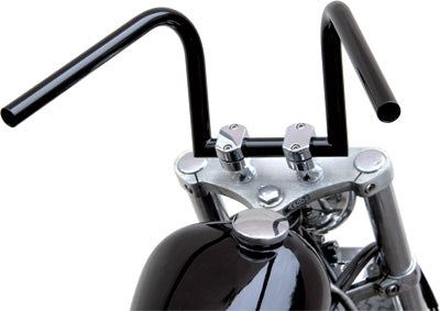 WEST-EAGLE RABBIT BAR W/DIMPLES STEEL/BLACK 1" 0075-BK