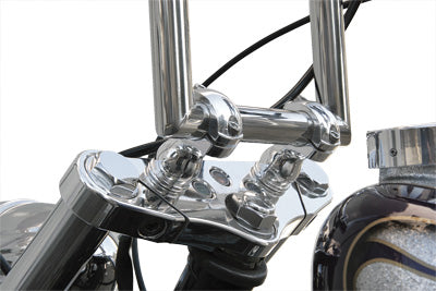 WEST-EAGLE OLD STYLE RISERS STRAIGHT POLISHED 1"X2" PART# 357