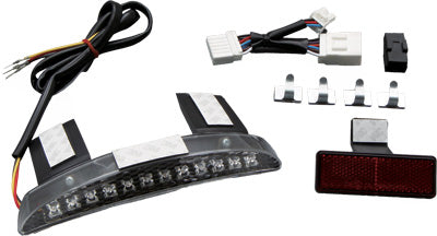 WEST-EAGLE LED CHOPPED FENDER TAILLIGHTS CLEAR LENS PART# H5172-CL NEW