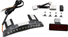 WEST-EAGLE LED CHOPPED FENDER TAILLIGHTS CLEAR LENS PART# H5172-CL NEW