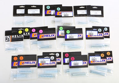 HELIX ZINC EXHAUST SPRING DEALER PACK 495-1002