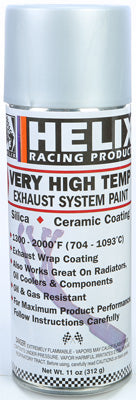 Helix Racing HELIX HI-TEMP SATIN CLEAR 11OZ # 165-1150 NEW
