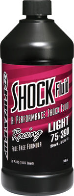 Maxima Racing Oils SHOCK FLUID HEAVY 130/390 10WT (5GL) # 58505H NEW