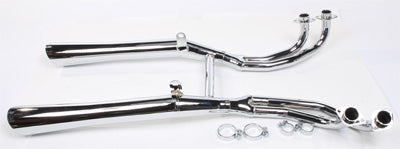 MAC FULL SYS 4/2 SLASHBACK HONDA CHROME PART# 001-1079 NEW