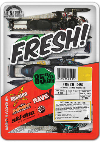 RAVE X FILMS FRESH-DVD FRESH SNOWMOBILING VIDEO DVD