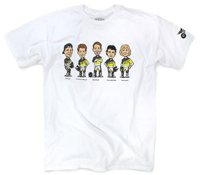 Pro Circuit Racing P/C CARICATURE TEE MED # 6414100-020 NEW