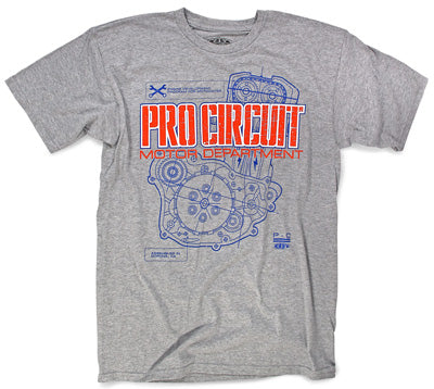 Pro Circuit Racing P/C MOTO DEPT TEE SML # 6414102-010 NEW