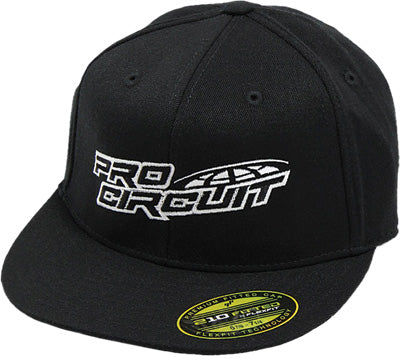 PRO CIRCUIT STACKED HAT BLACK S/M PART# PC11402-0215