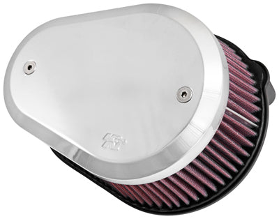 K N STREET METAL INTAKE FLARE LG CAPACITY MIRROR FINISH RK-3947X