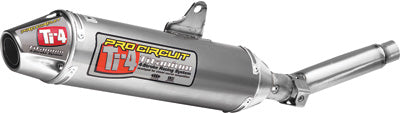 PRO CIRCUIT TI-4 SLIP-ON W/SPARK ARRESTOR PART# 4QY04450-TI NEW