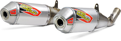 PRO CIRCUIT T-6 STAINLESS STEEL DUAL SLIP-ON 0111745A2