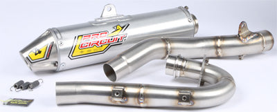 PRO CIRCUIT T-4 EXHAUST SYSTEM W/SPARK ARRESTOR 4QK08450