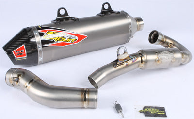 PRO CIRCUIT 2016 KTM 450 SX-F TI-6 PRO EXHAUST SYSTEM W/CARBON END CAP 0351545FP