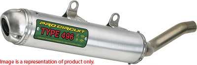 PRO CIRCUIT TYPE 496 SLIP-ON SILENCER 4QK04700S-496