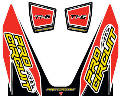 Pro Circuit Racing REPL T-6 WRAP AND CAP DECAL (YZ450F) # DC14T6-YZ450F NEW