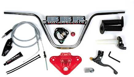 BBR H-BAR/TRIPLECLAMP KIT RED XR/CRF50 00-07 PART# 510-HXR-5041 NEW