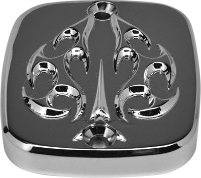 PREC. BILLET UPPER BRAKE CYLINDER COVER ACE'S WILD (CHROME) PART# ACE-110-02UP-C