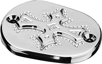 PREC. BILLET UPPER BRAKE CYLINDER COVER DARKSIDE (CHROME) PART# DRK-110-SPT-CHR
