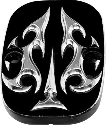 PREC. BILLET LOWER BRAKE CYLINDER COVER ACE'S WILD (BLACK) PART# ACE-340-02UP-BL