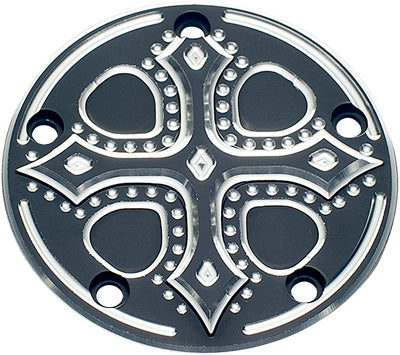 PREC. BILLET POINTS COVER DARKSIDE (BLACK) PART# DRK-220-5H-BLK