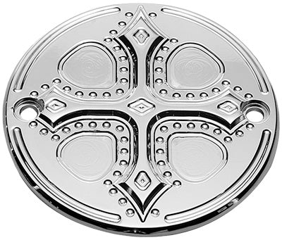 PREC. BILLET POINTS COVER DARKSIDE (CHROME) PART# DRK-220-2H-CHR