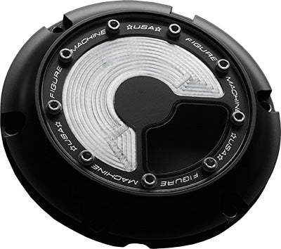 FIGURE MACHINE 2004-2008 Harley-Davidson XL1200R Roadster VISION DERBY COVER BLA