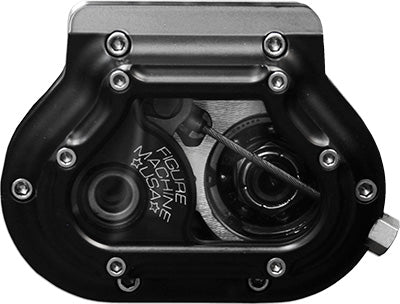 FIGURE MACHINE VISION TRANS SIDE COVER BLACK DENIM 350569-BD