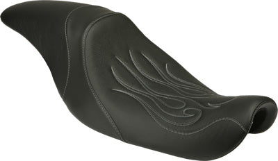 HARDDRIVE CAFE 2-UP XL SEAT (FLAME) PART# 19-609F NEW