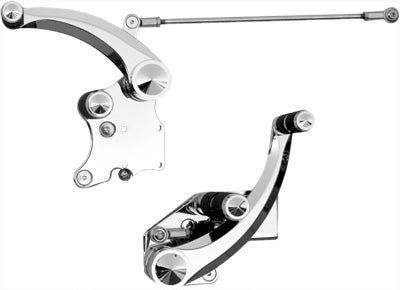ACCUTRONIX 2008-2011 Harley-Davidson FXCWC Rocker C FWD CONTROLS CHROME DIAMOND