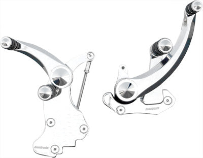 ACCUTRONIX 2009-2013 Harley-Davidson FLHRC Road King Classic FWD CONTROLS CHROME
