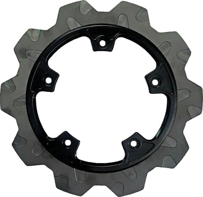 LYNDALL BRAKES HIGH CARBON STEEL PERIMETER ROTOR BLACK 11.8" 538-2315