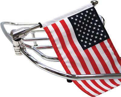 PRO PAD USA 6X9 FLAG W/FOLDING MOUNT FOR 1/2" ROUND BAR PART# RFM-FLD