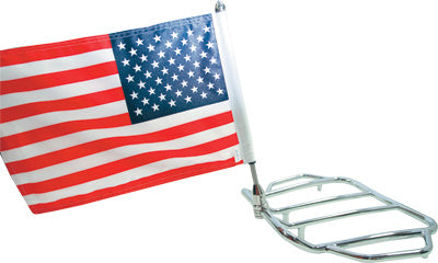 PRO PAD USA 6X9 FLAG AND FIXED MOUNT FOR 5/8" ROUND BAR PART# RFM-FXD5