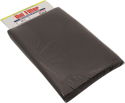 UNI FILTER BF-2 FOAM SHEET 12 X 24X 3 8" 30 PPI BLACK COARSE