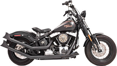 FREEDOM UPSWEPT W/ FISHTAILS BLK SOFTAIL PART# HD00265 NEW