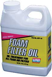 UNI FOAM FILTER OIL 16OZ PART# UFF-16
