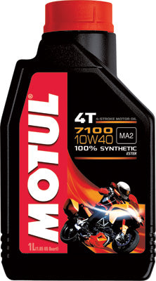 MOTUL 7100 SYNTHETIC OIL 10W-40 LITE R PART# 101369 / 104091