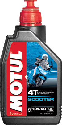 MOTUL SCOOTER 4T 10W40 1LT PART# 105937